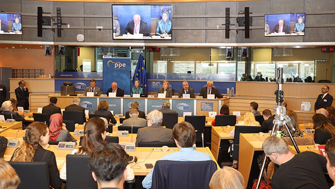 In an important cross-party gathering at the European Parliament on May 24, the President-elect of the Iranian opposition NCRI Mrs.